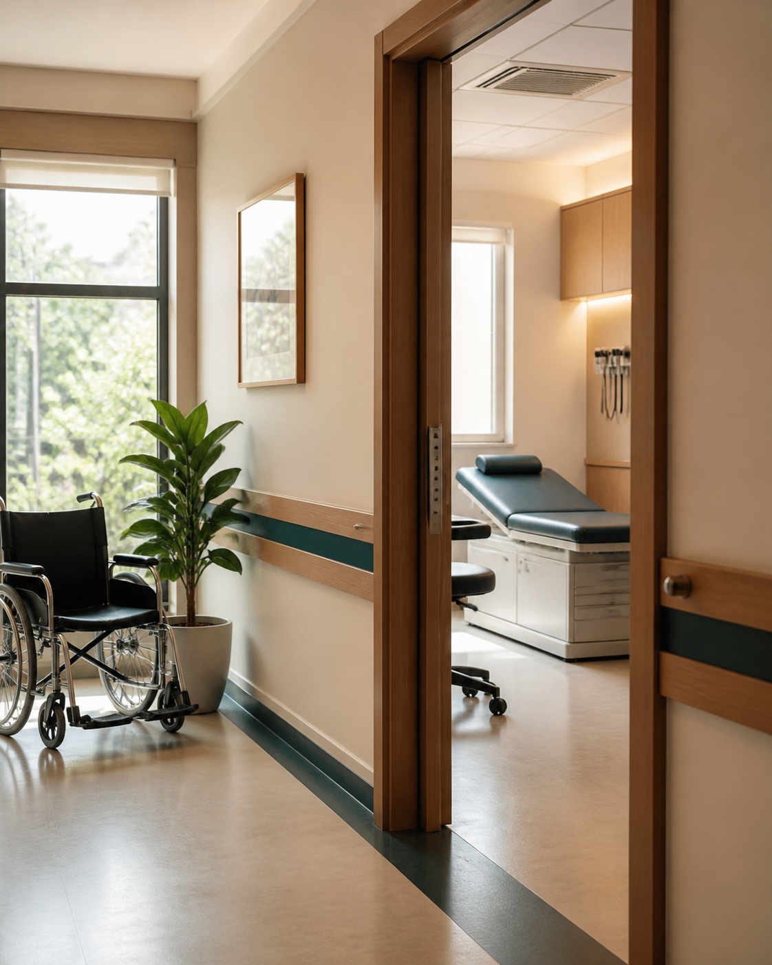 Welcoming care environment at Manekba General Hospital